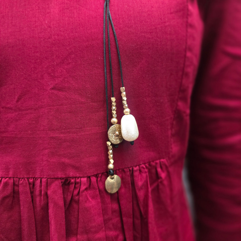 Anvika wrap around necklace