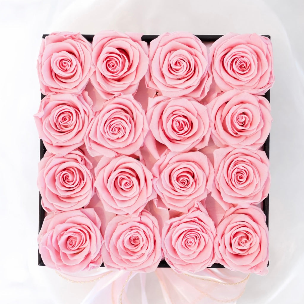 Small Square · 16 Pink Roses