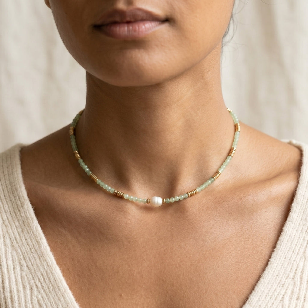 Mint necklace