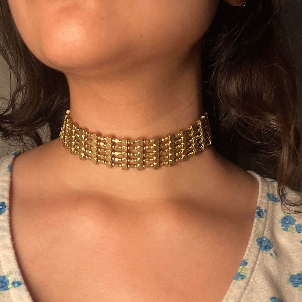 Elowen Elegance Beaded choker