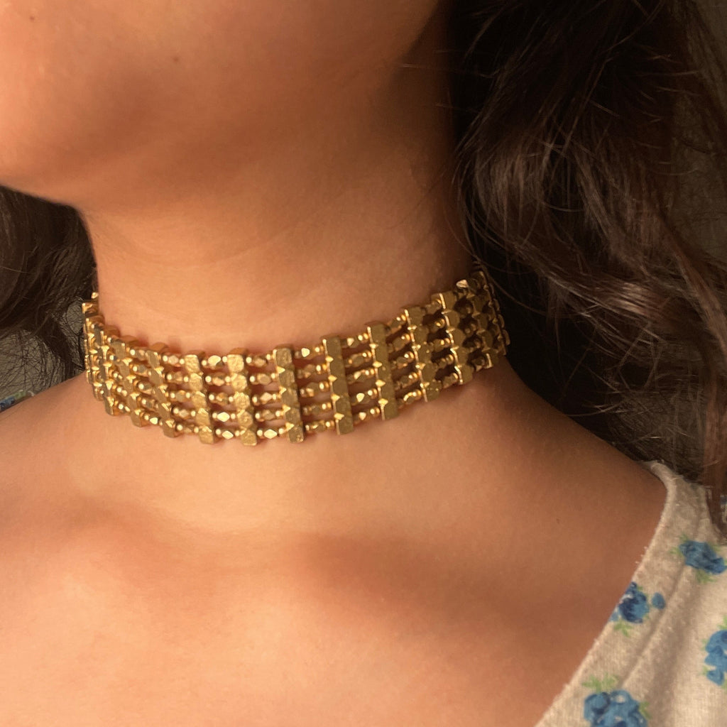 Elowen Elegance Beaded choker