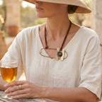 The Wanderer's Brass Pendant
