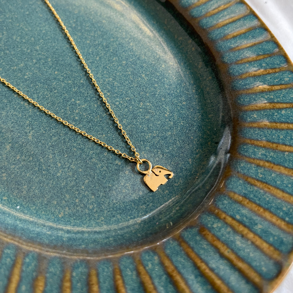 Elephant Pendant Necklace