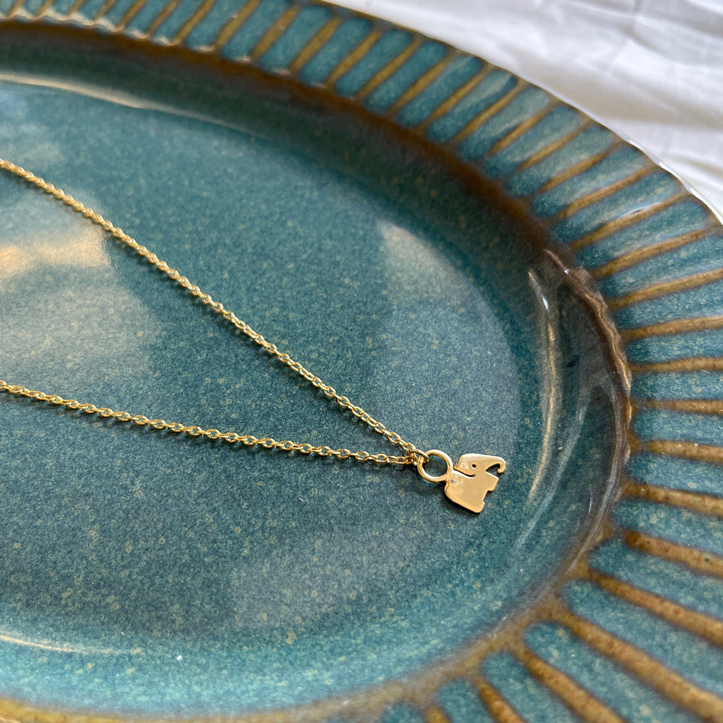 Elephant Pendant Necklace