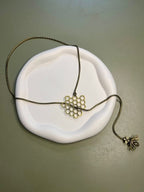 Bee Harmony Lariat Necklace