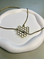 Bee Harmony Lariat Necklace