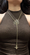 Bee Harmony Lariat Necklace