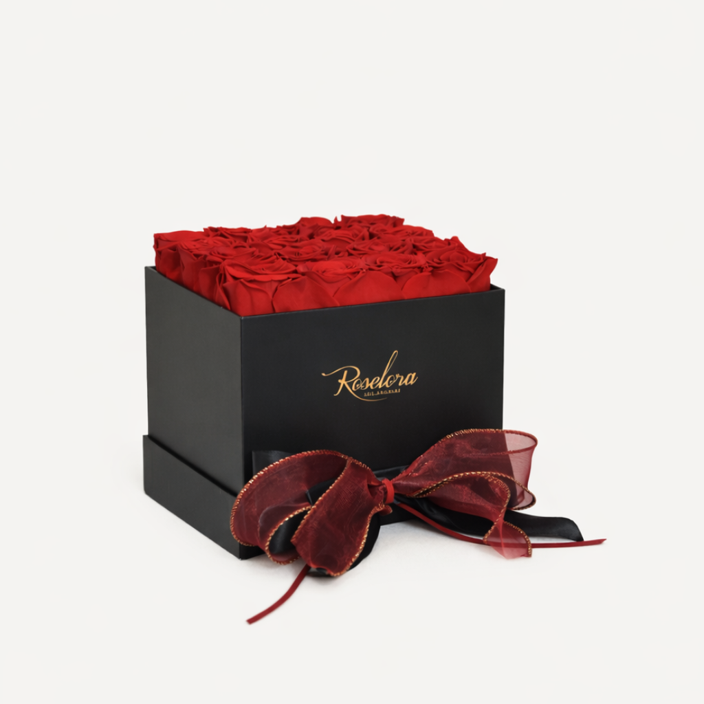 Small Square · 16 Red Roses