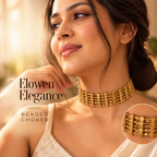 Elowen Elegance Beaded choker