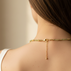 Moss necklace
