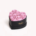 Mini Heart · 9 Pink Roses