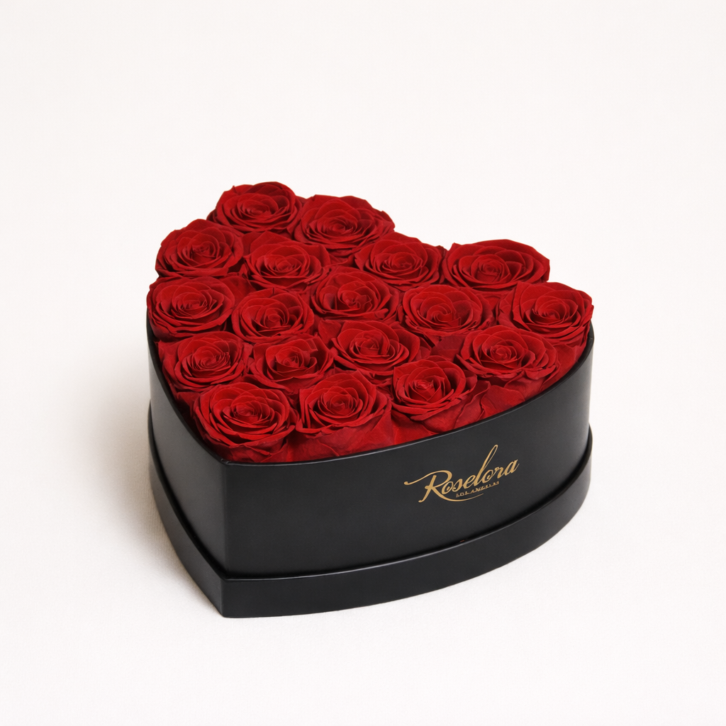 Small Heart · 18 Red Roses