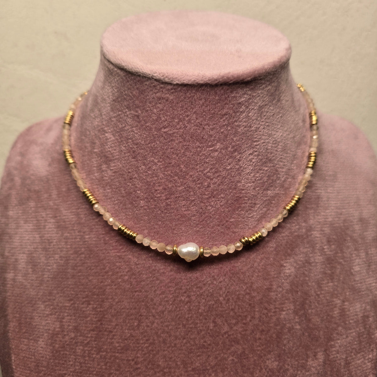 Rose necklace