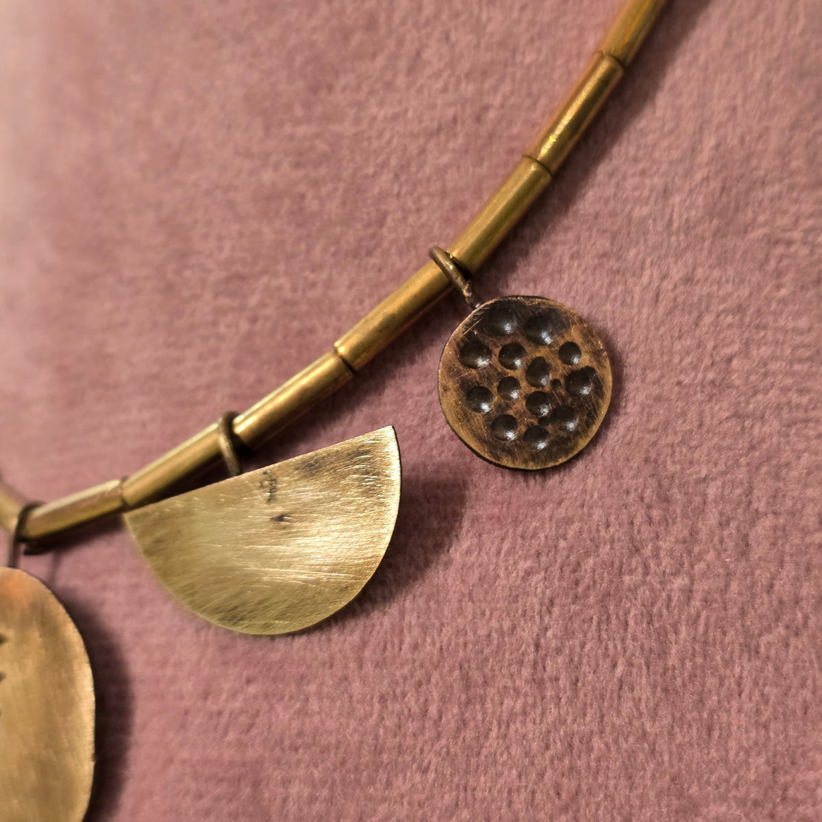 Geometric necklace
