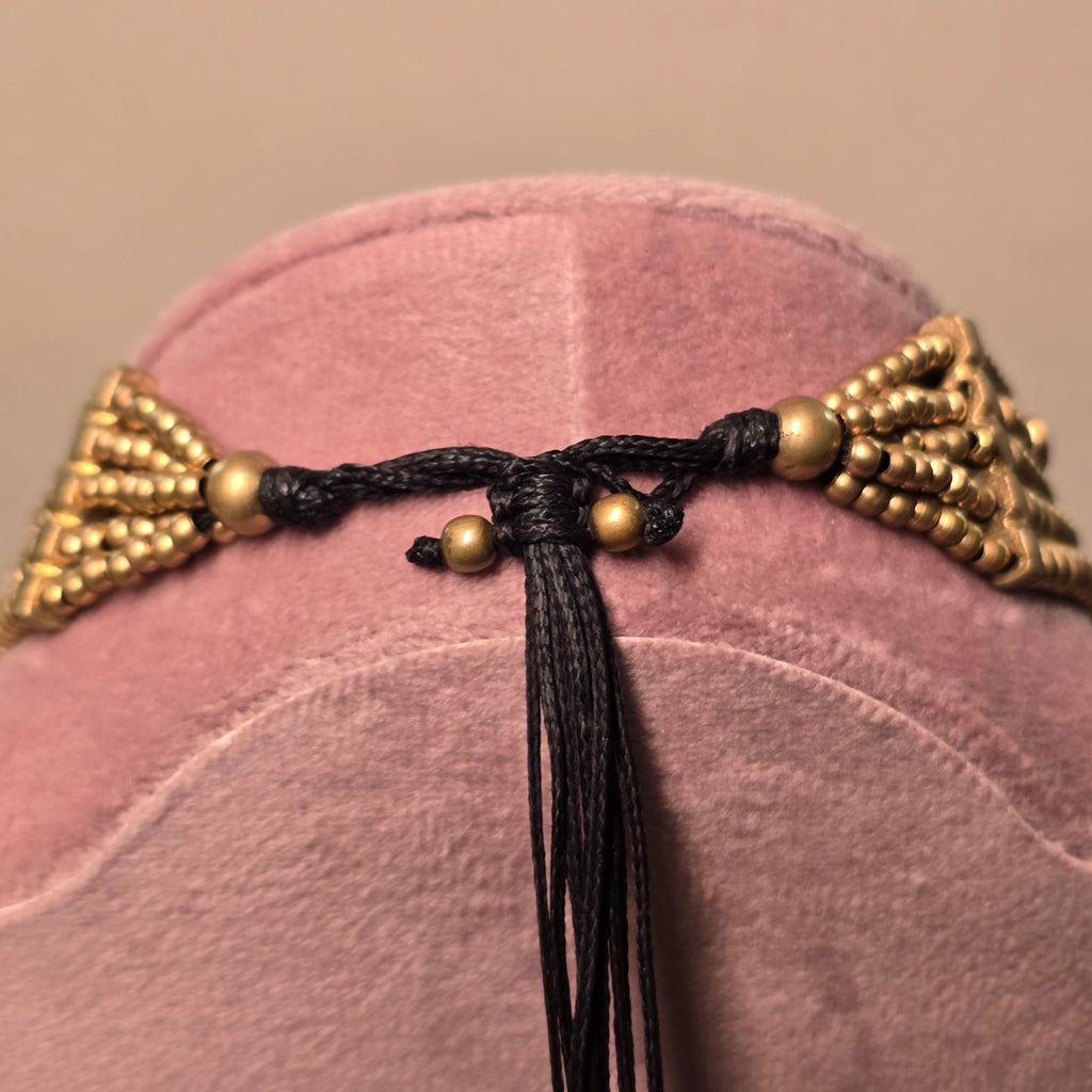 Medallions Brass Charm Choker