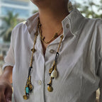 Anvika wrap around necklace