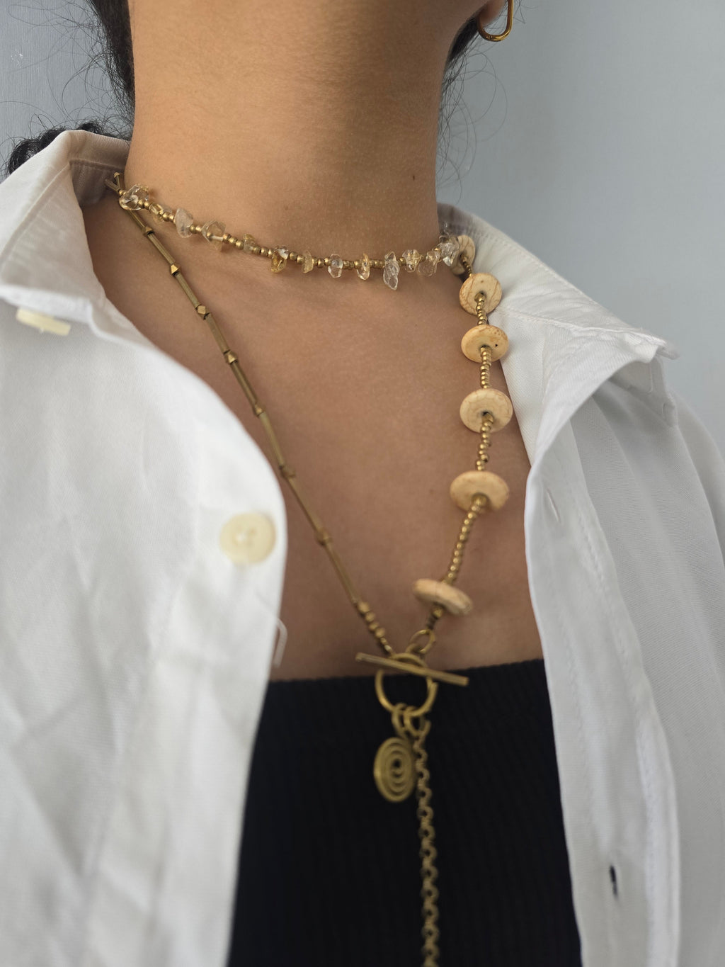 Ivory Drift Modular Jewelry Strand