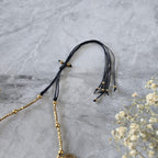 Brass Leaf Choker