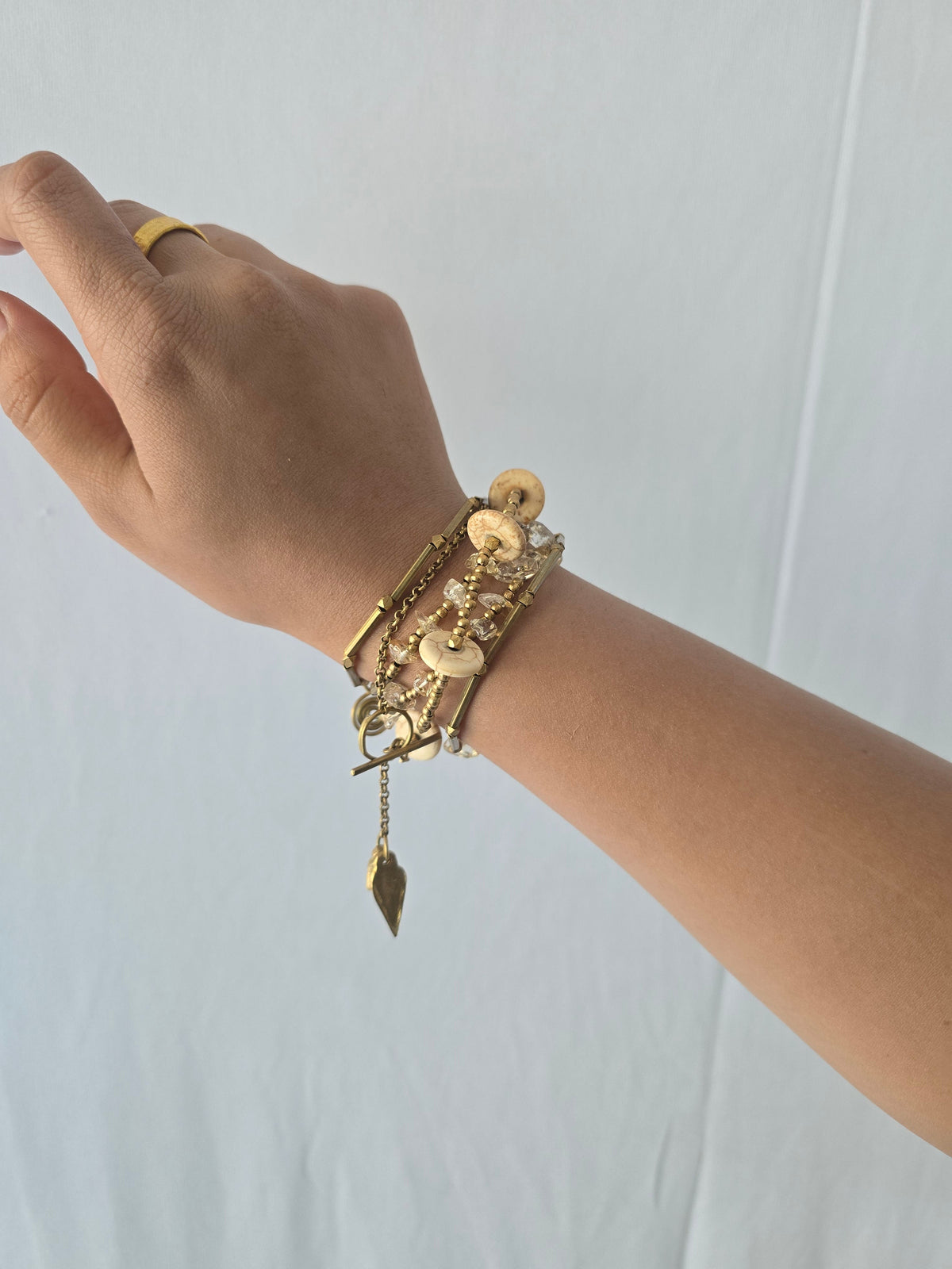 Ivory Drift Modular Jewelry Strand