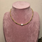 Moss necklace