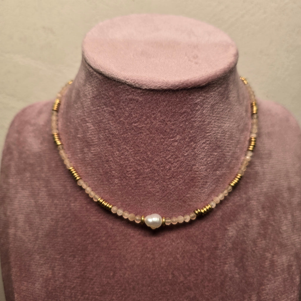 Rose necklace