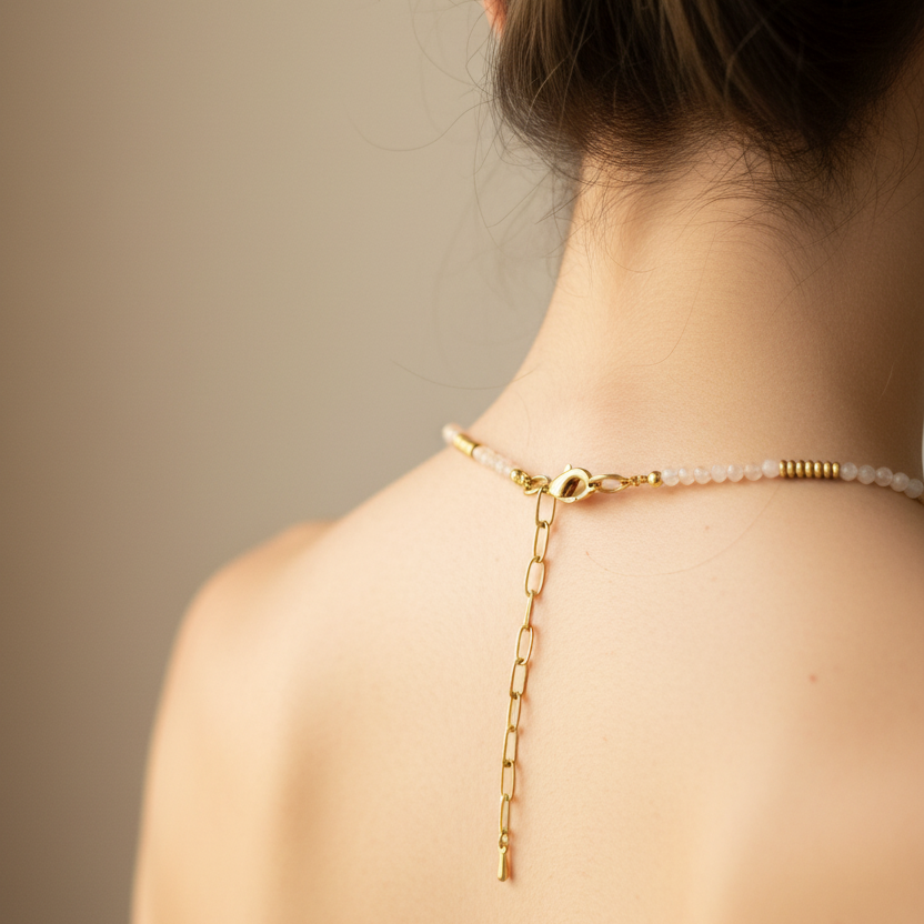 Rose necklace